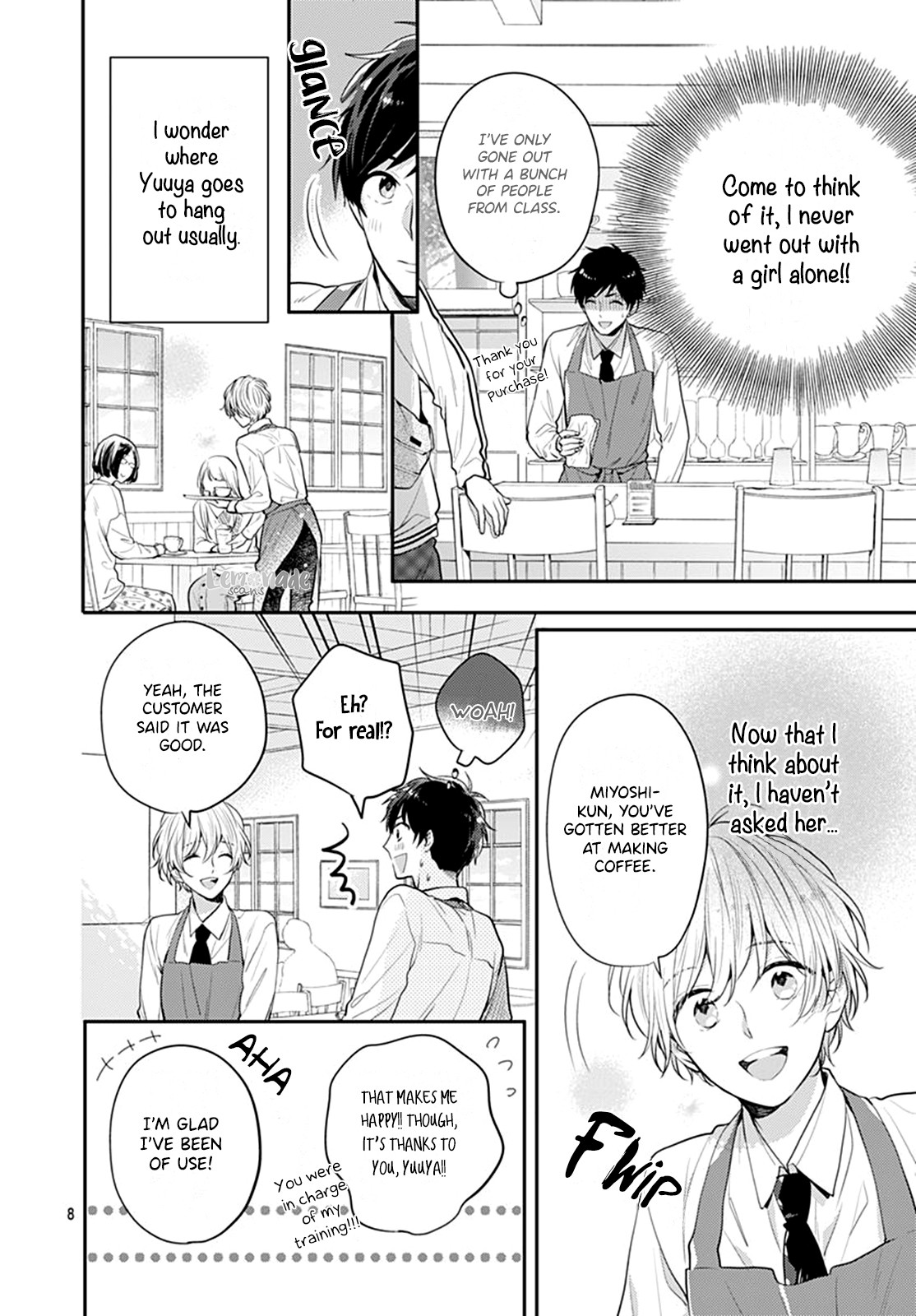 Soko no Koisuru Baitosho-kun Chapter 2 page 9 - Chapter 2