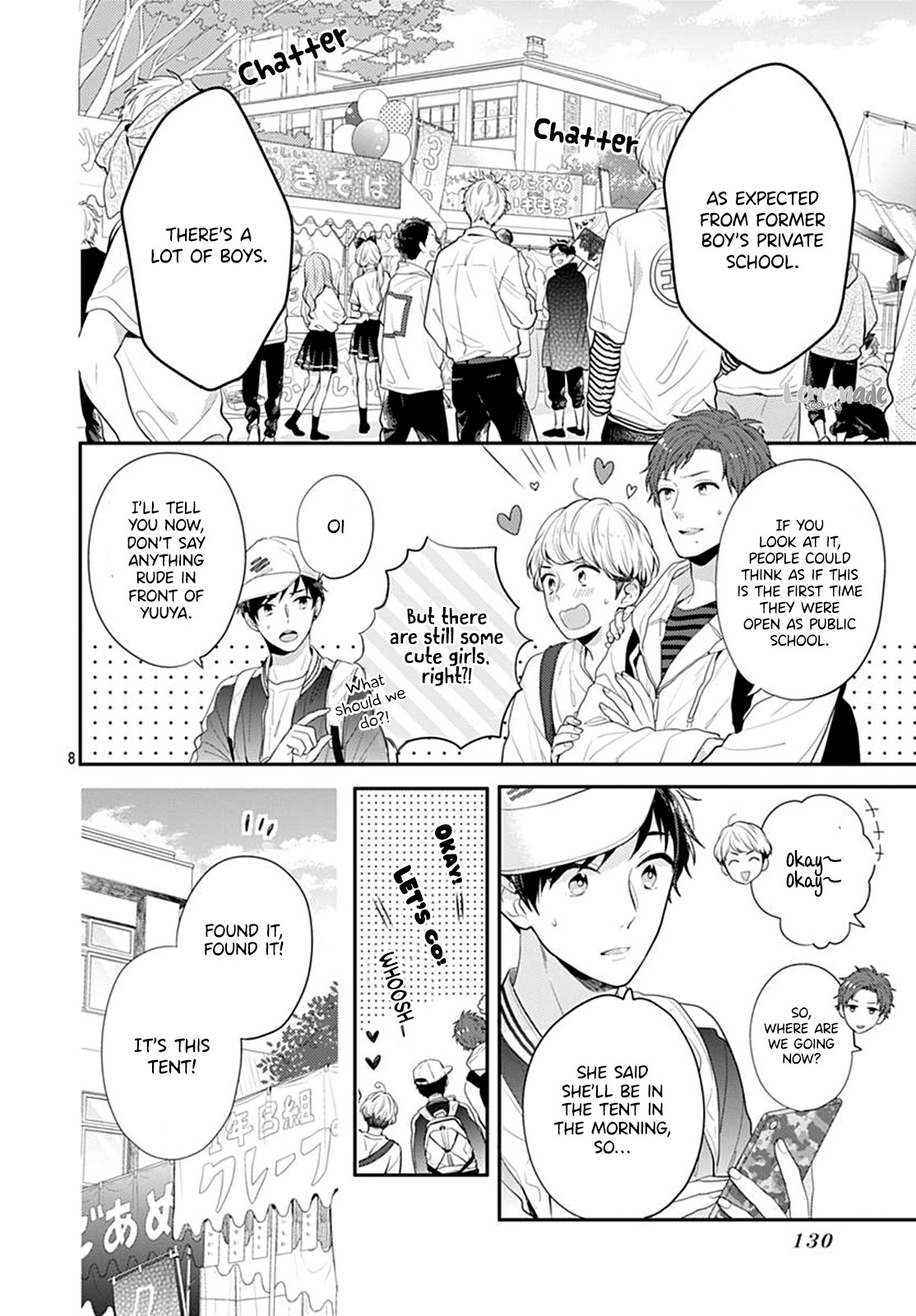 Soko no Koisuru Baitosho-kun Chapter 3 page 10 - Chapter 3