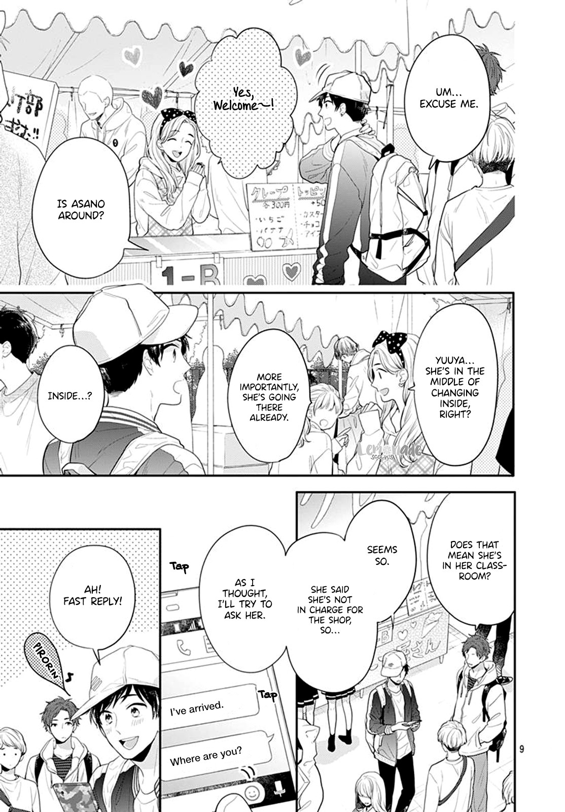 Soko no Koisuru Baitosho-kun Chapter 3 page 11 - Chapter 3