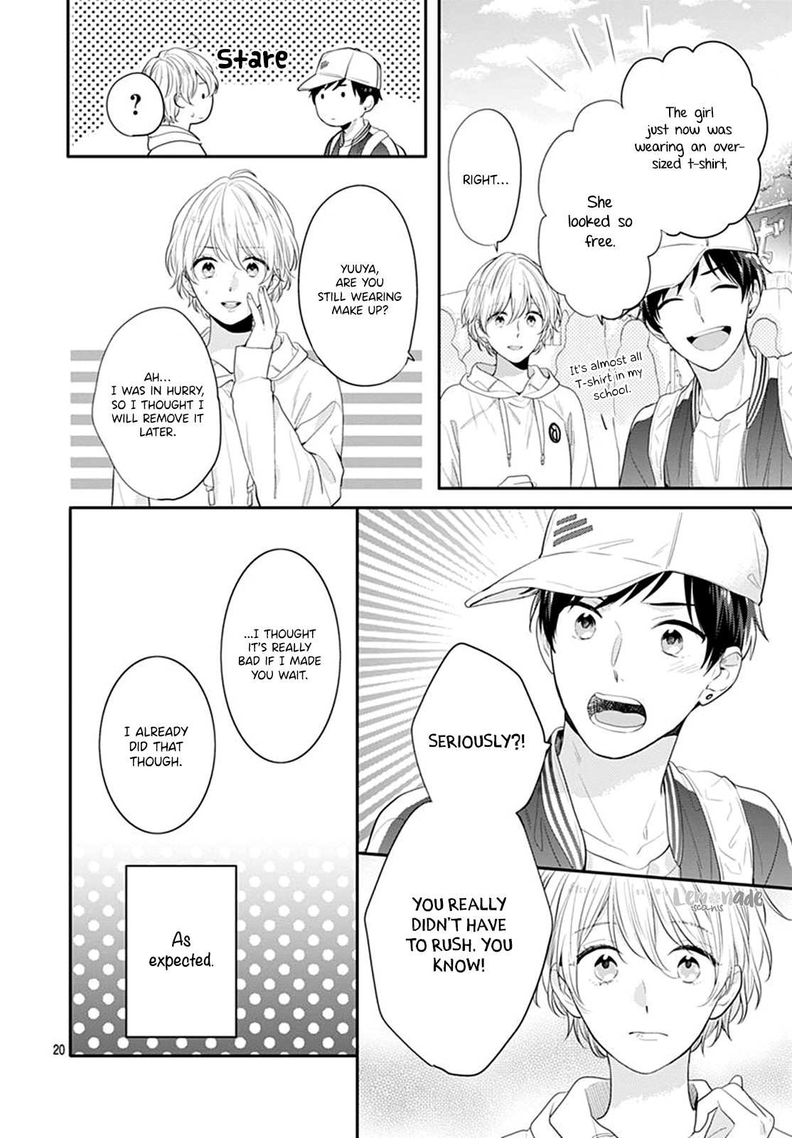 Soko no Koisuru Baitosho-kun Chapter 3 page 22 - Chapter 3