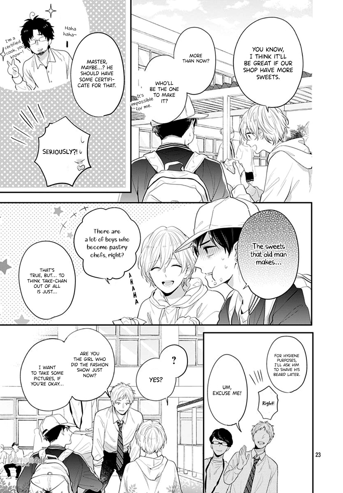 Soko no Koisuru Baitosho-kun Chapter 3 page 25 - Chapter 3