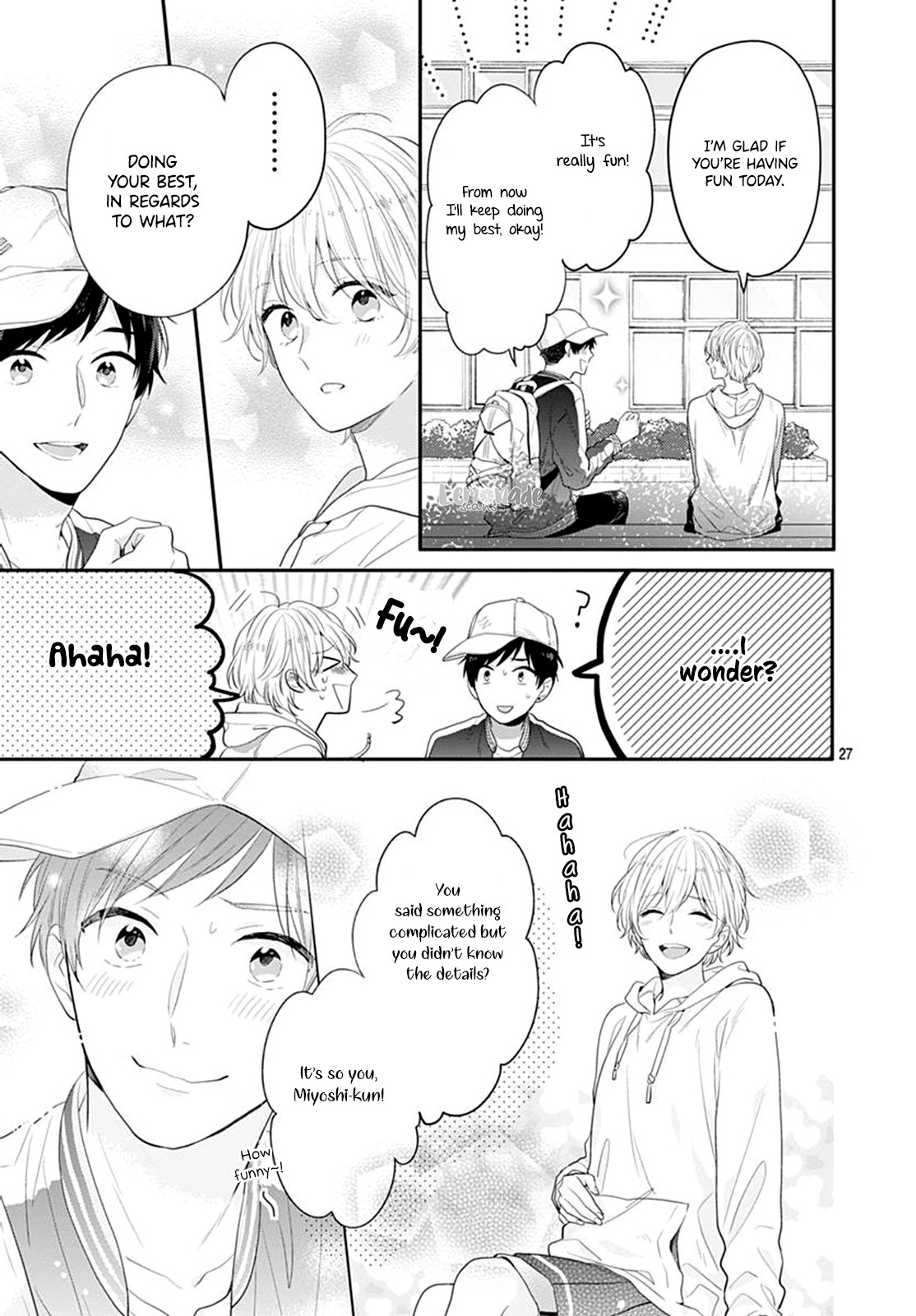 Soko no Koisuru Baitosho-kun Chapter 3 page 29 - Chapter 3