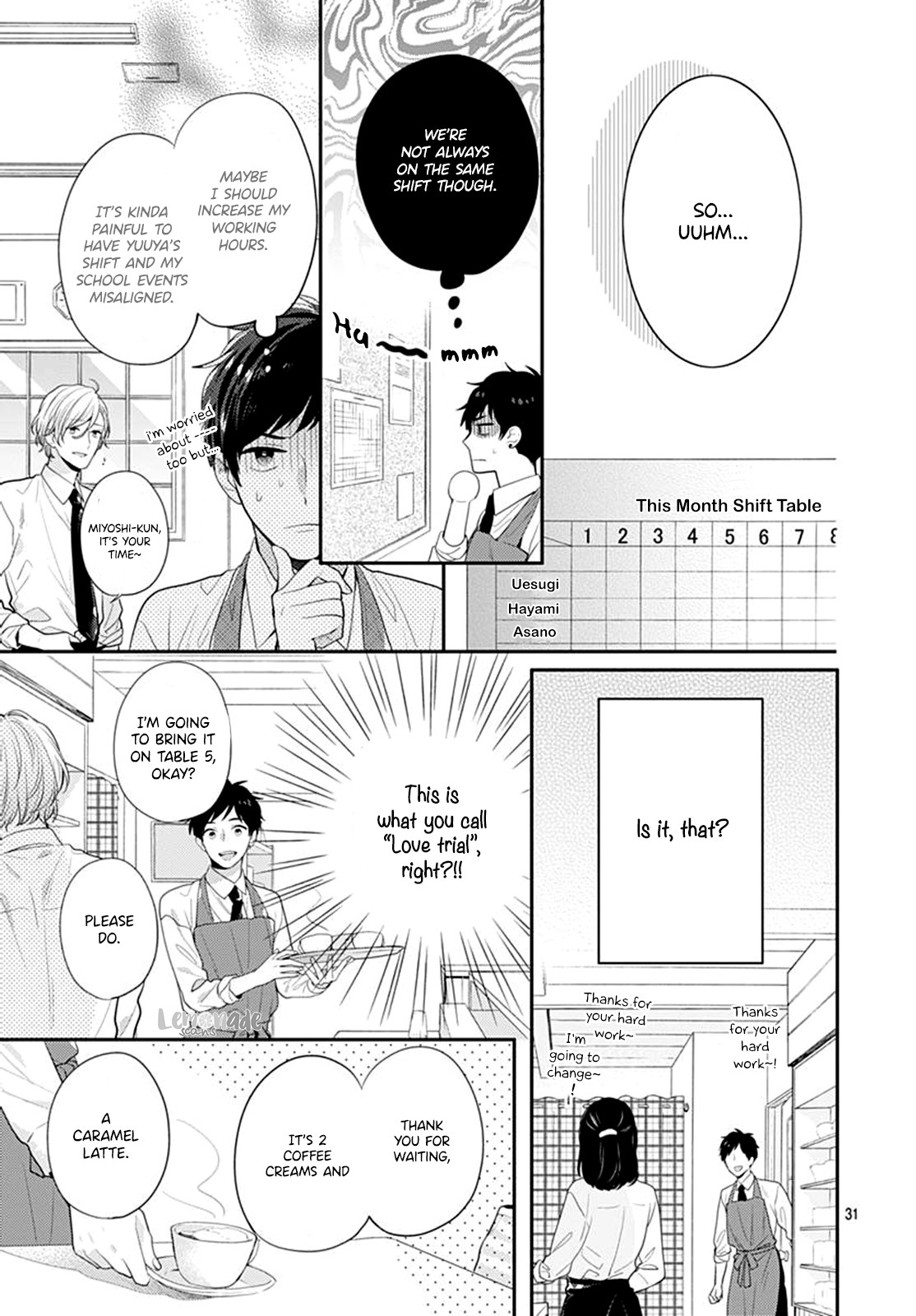 Soko no Koisuru Baitosho-kun Chapter 3 page 33 - Chapter 3
