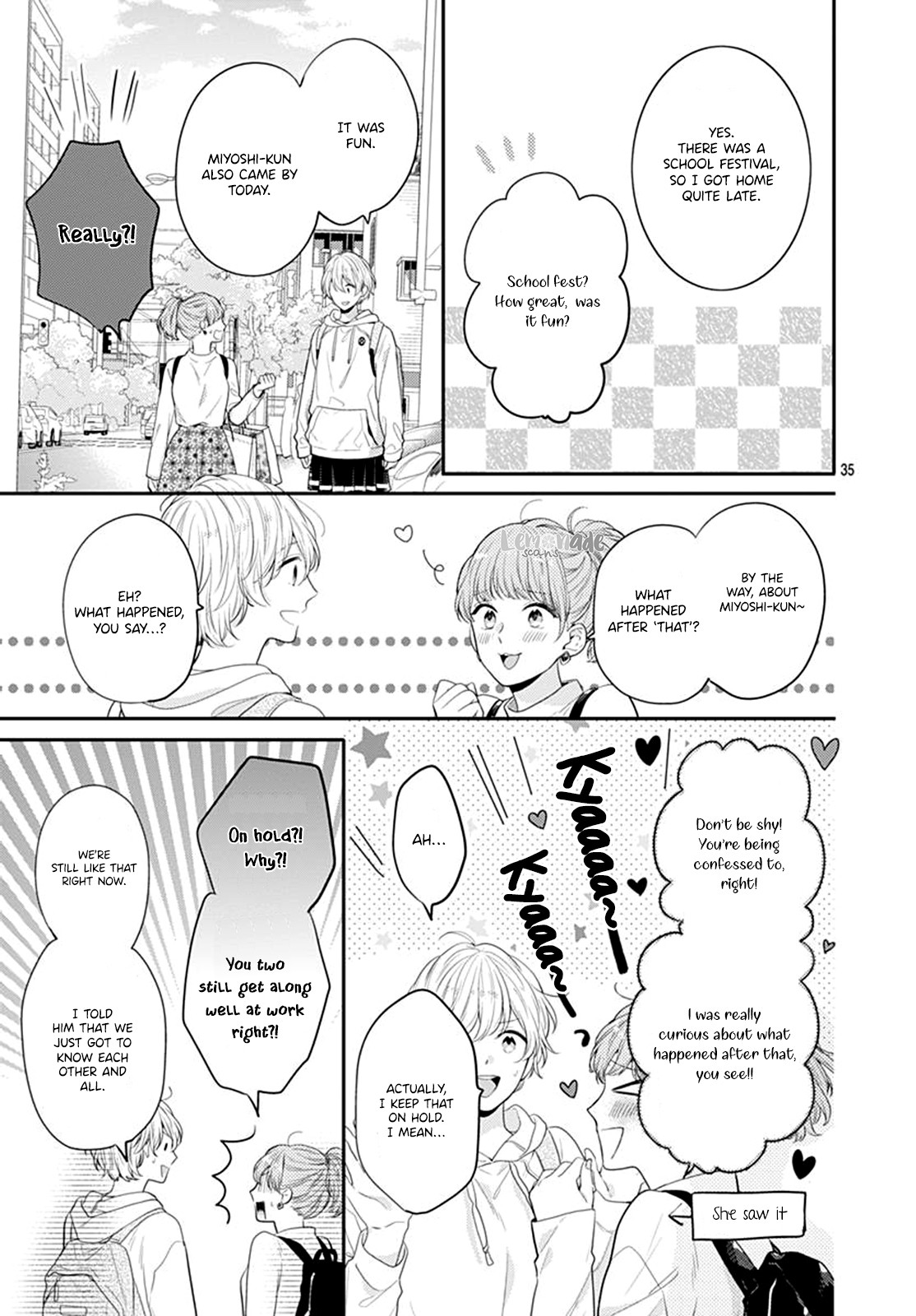 Soko no Koisuru Baitosho-kun Chapter 3 page 37 - Chapter 3