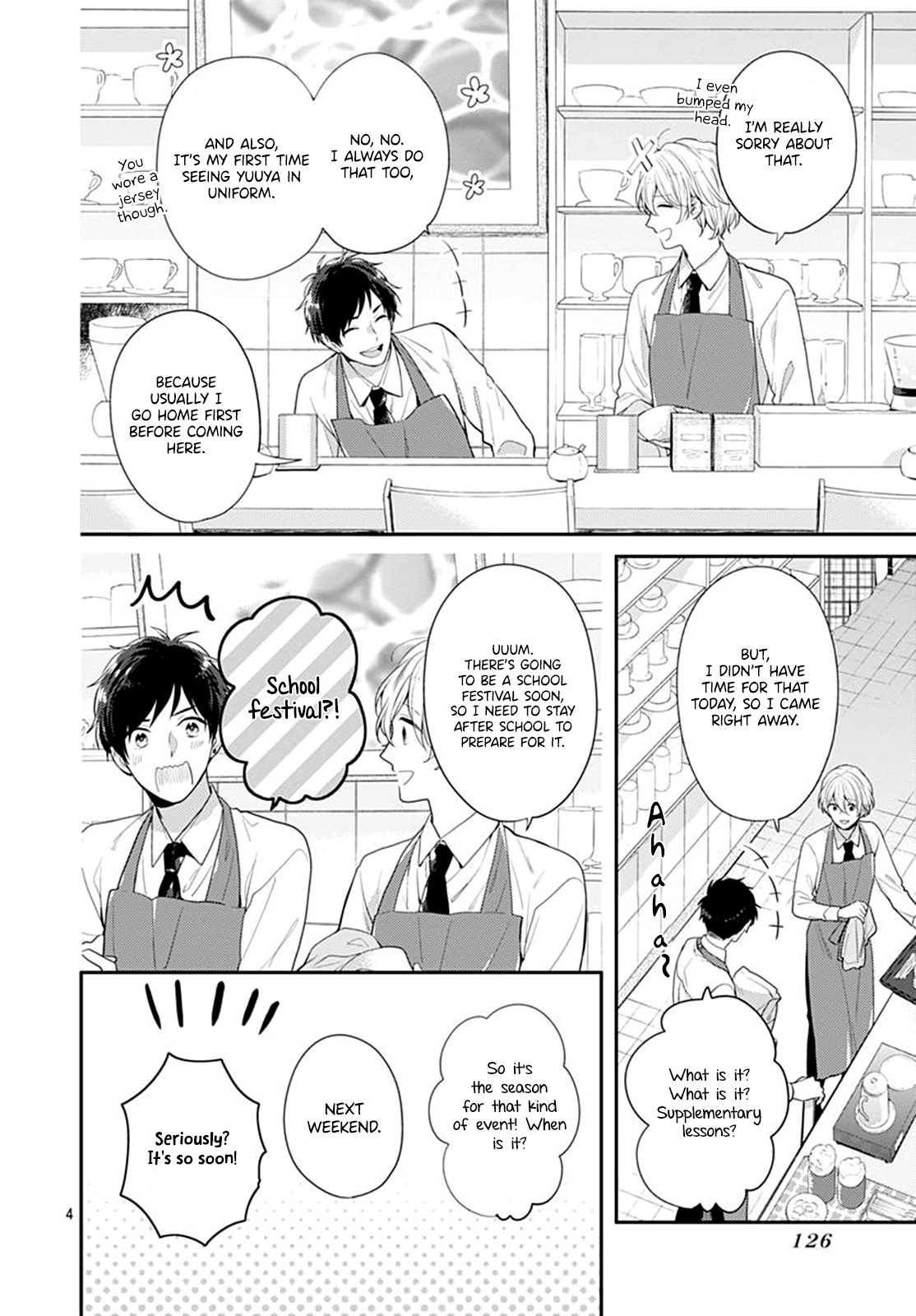 Soko no Koisuru Baitosho-kun Chapter 3 page 6 - Chapter 3