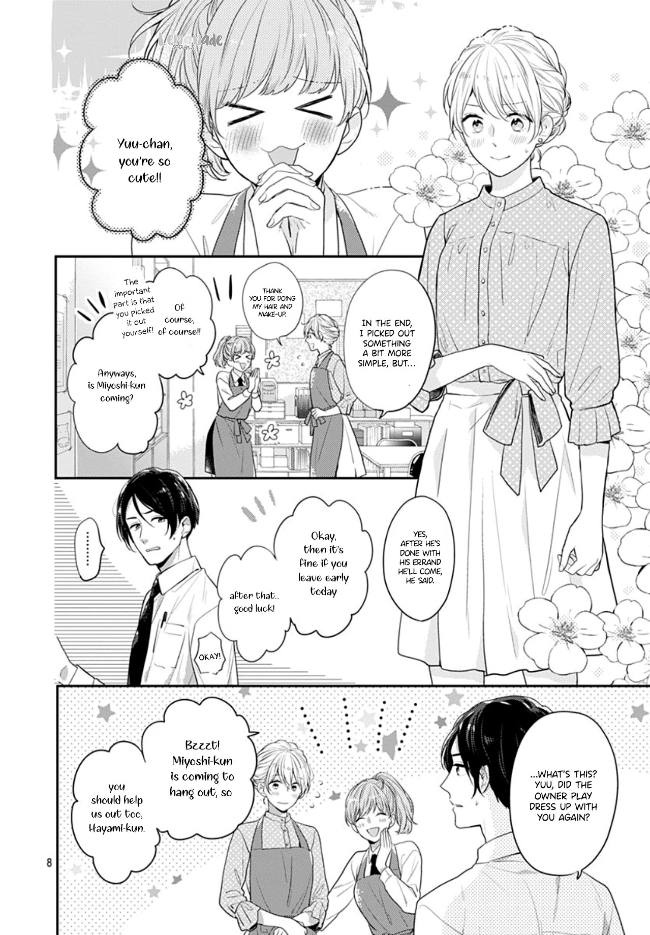 Soko no Koisuru Baitosho-kun Chapter 4 page 10 - Chapter 4 [END]