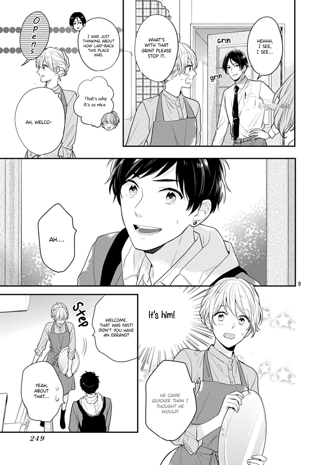 Soko no Koisuru Baitosho-kun Chapter 4 page 11 - Chapter 4 [END]