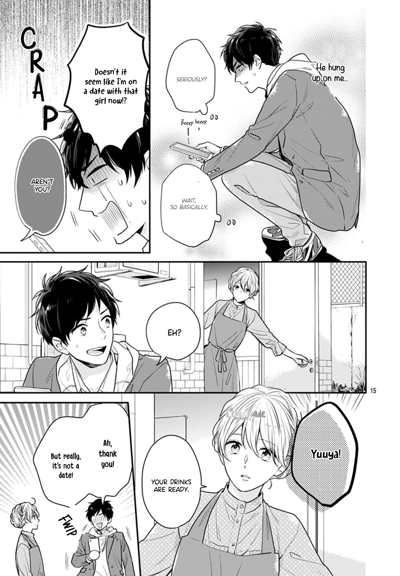Soko no Koisuru Baitosho-kun Chapter 4 page 17 - Chapter 4 [END]