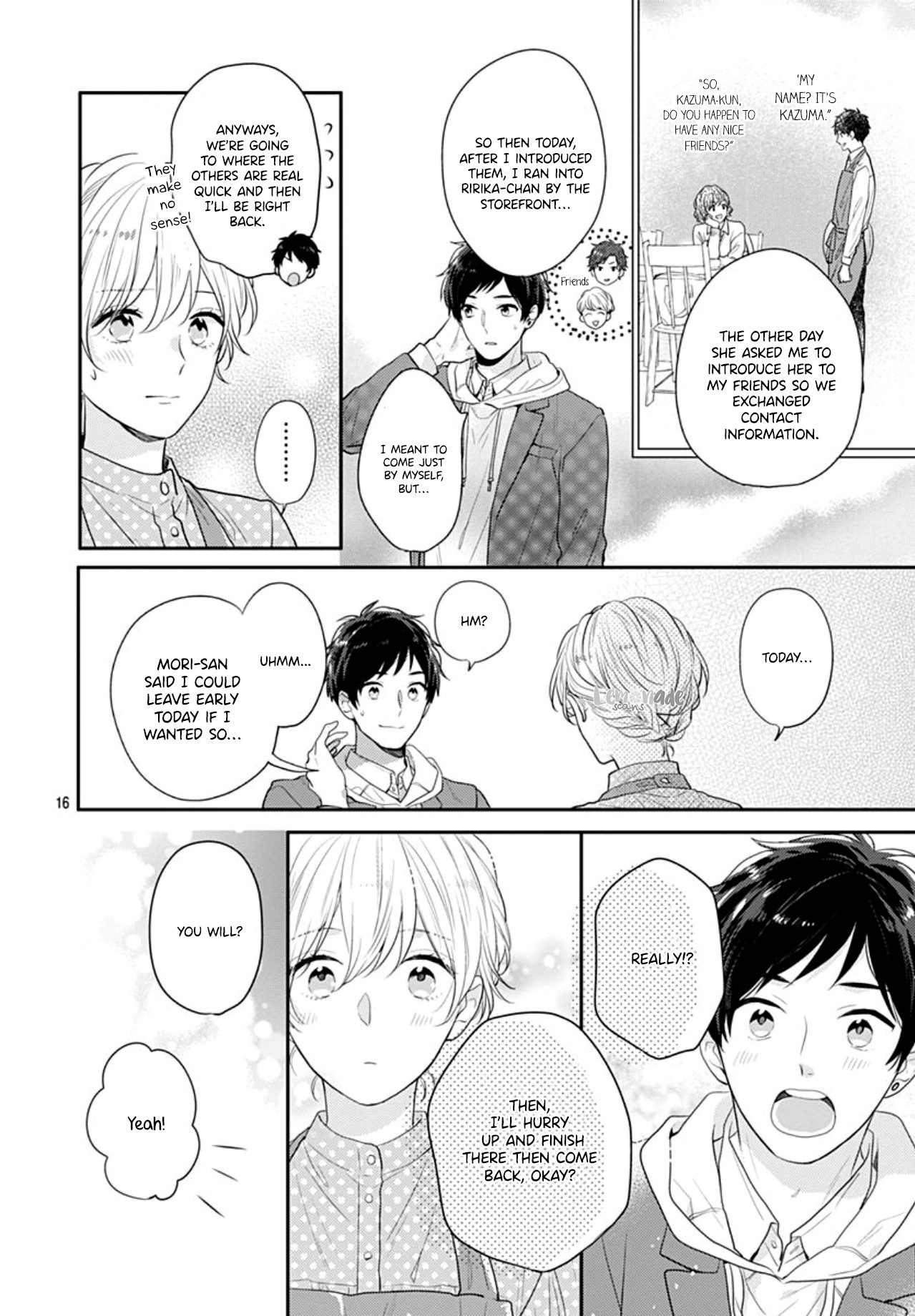 Soko no Koisuru Baitosho-kun Chapter 4 page 18 - Chapter 4 [END]