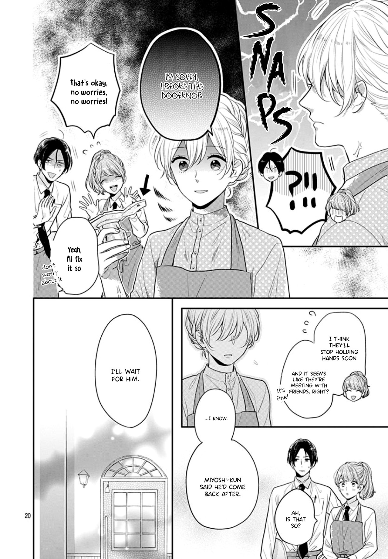 Soko no Koisuru Baitosho-kun Chapter 4 page 22 - Chapter 4 [END]