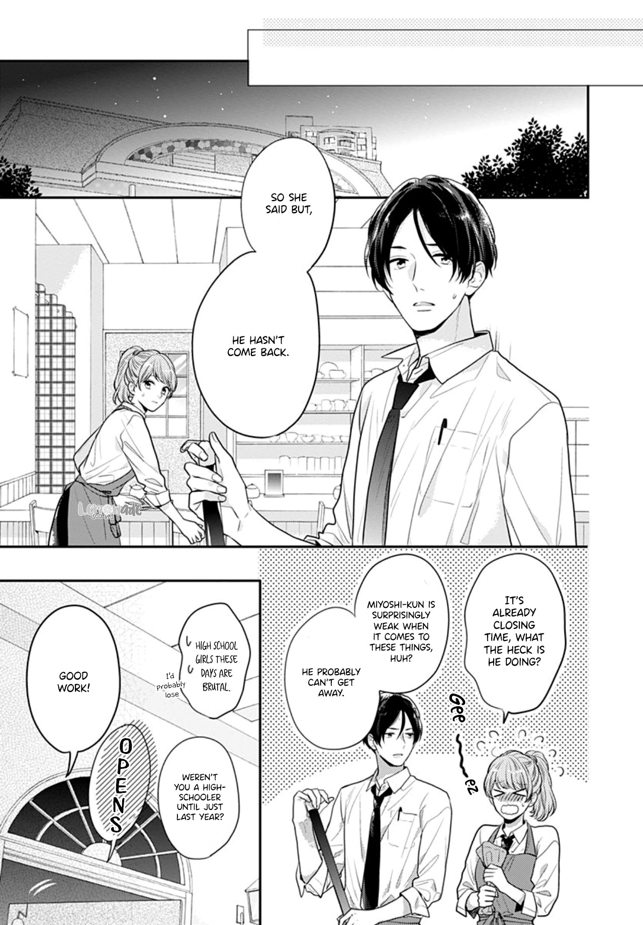 Soko no Koisuru Baitosho-kun Chapter 4 page 23 - Chapter 4 [END]