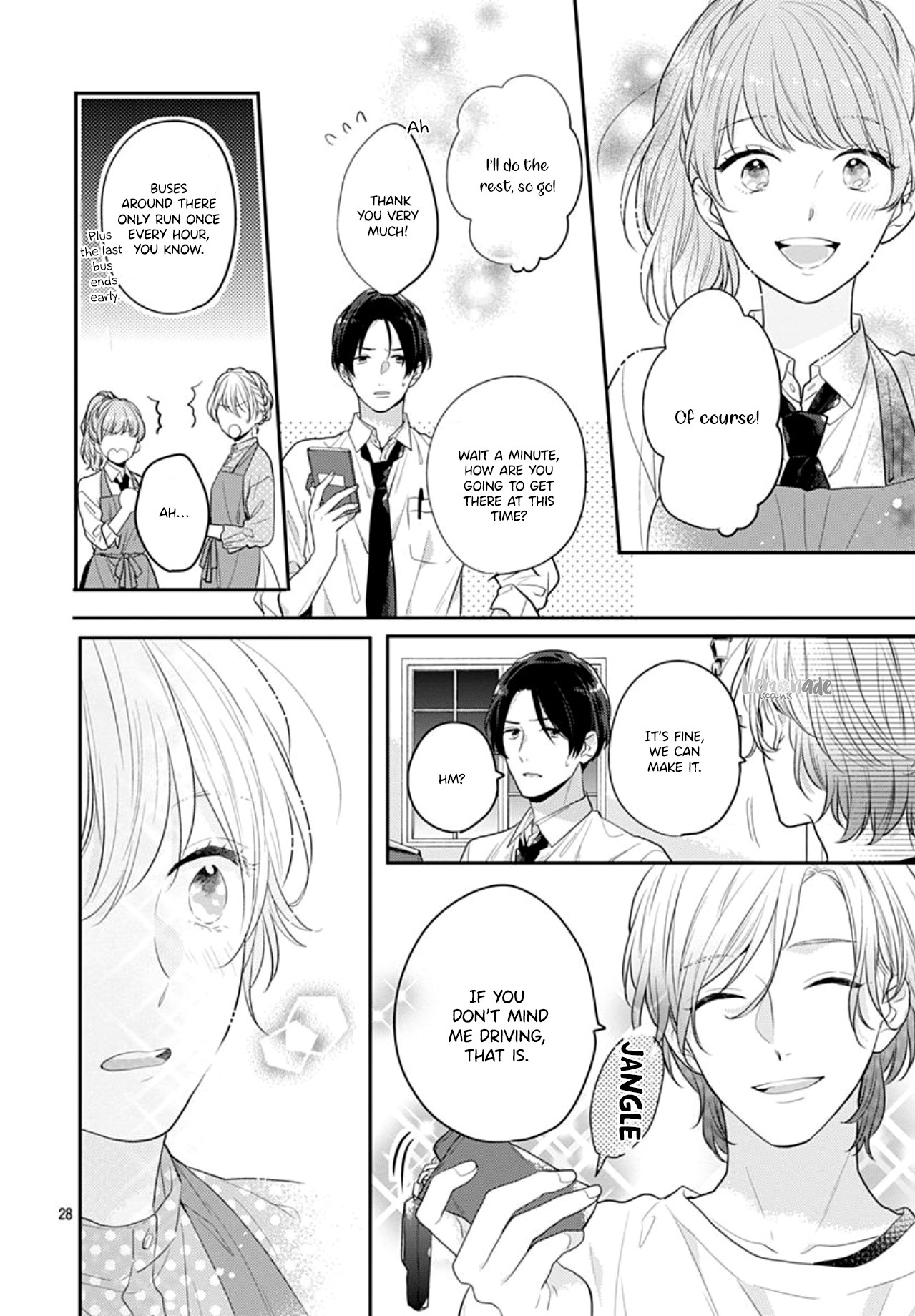Soko no Koisuru Baitosho-kun Chapter 4 page 30 - Chapter 4 [END]