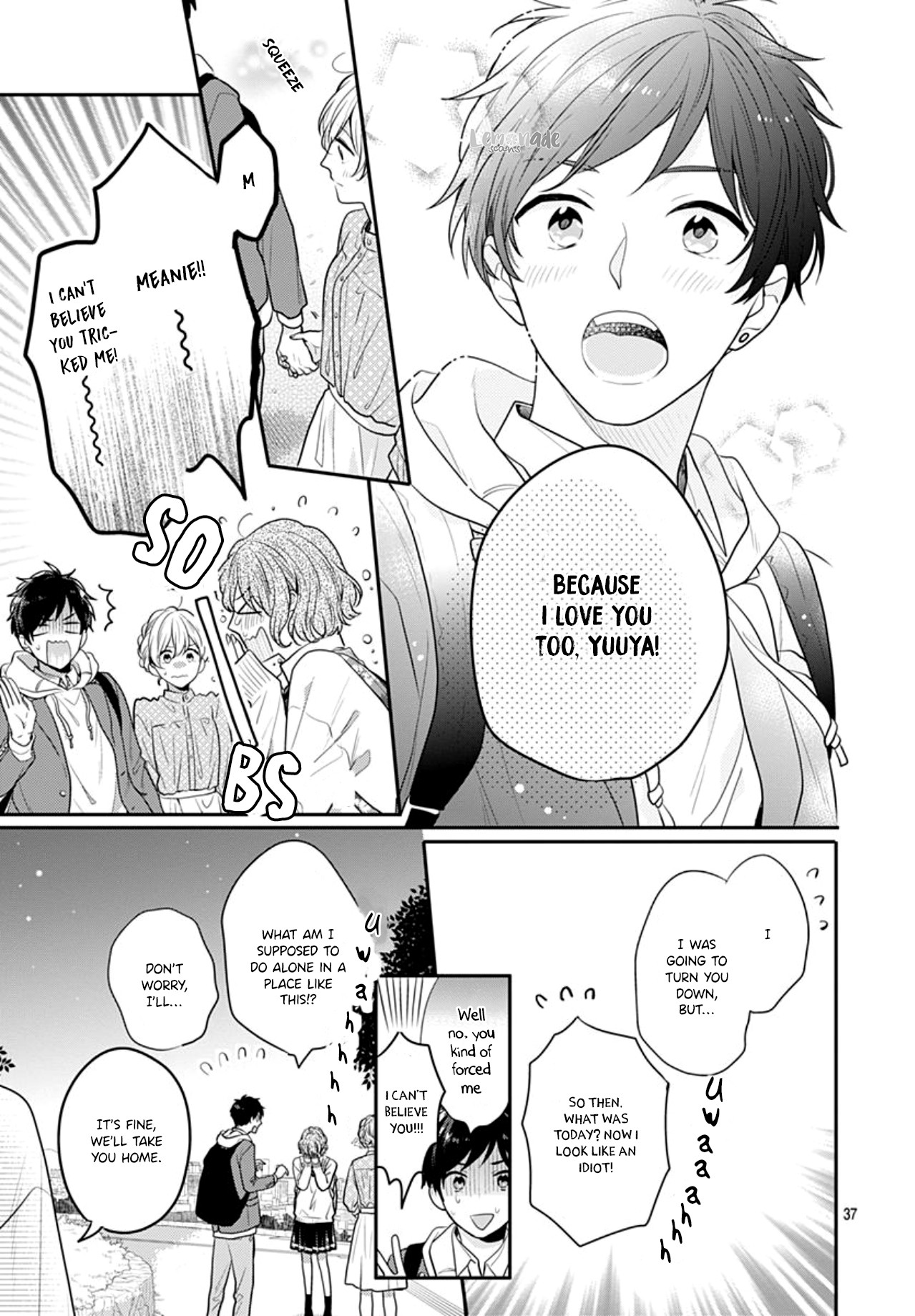 Soko no Koisuru Baitosho-kun Chapter 4 page 39 - Chapter 4 [END]