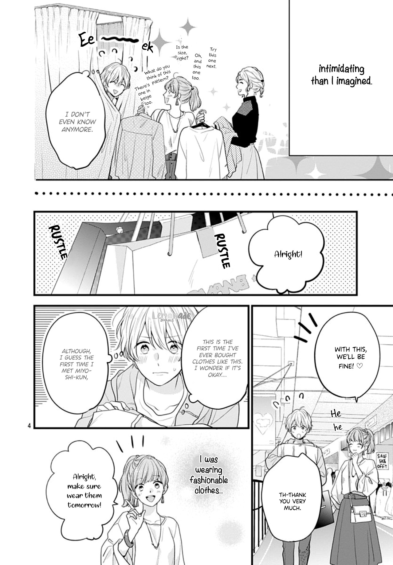 Soko no Koisuru Baitosho-kun Chapter 4 page 6 - Chapter 4 [END]