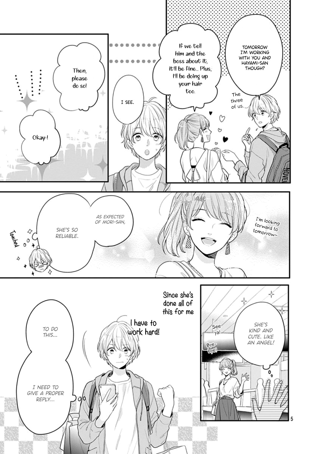 Soko no Koisuru Baitosho-kun Chapter 4 page 7 - Chapter 4 [END]
