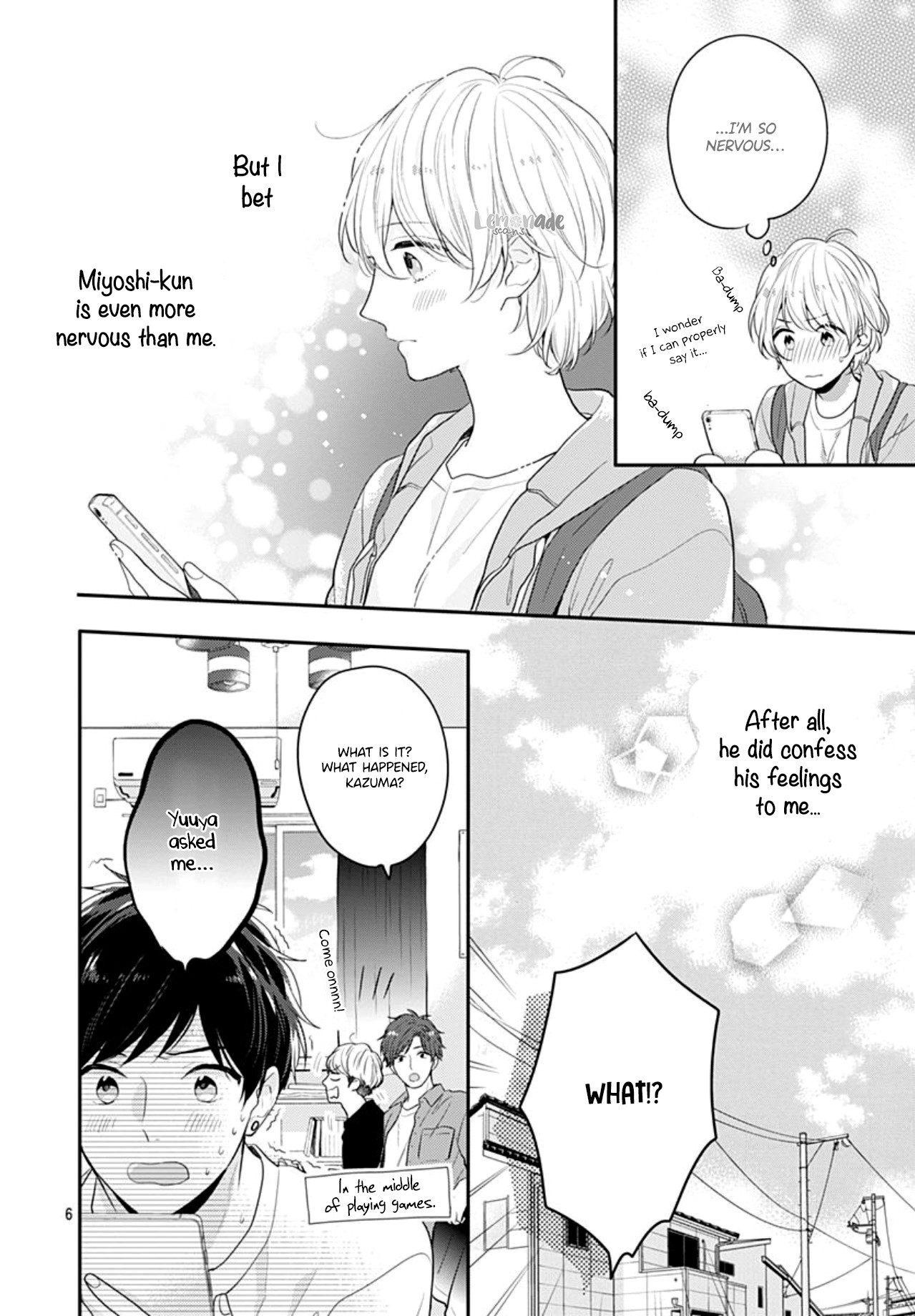 Soko no Koisuru Baitosho-kun Chapter 4 page 8 - Chapter 4 [END]