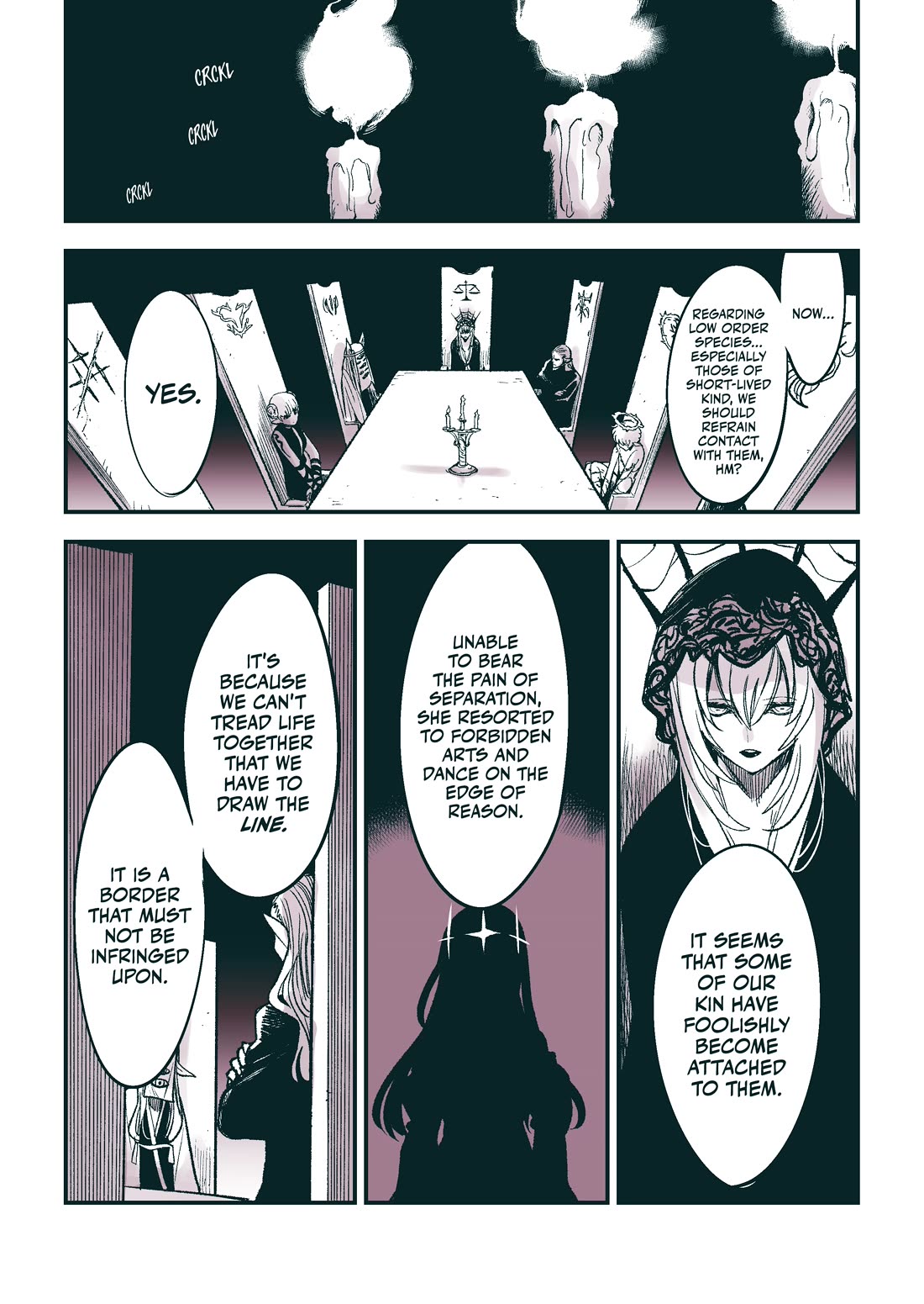Soku Ochi 2 Page kara Hajimaru Kouishuzoku Monogatari Chapter 11.5 page 1 - Chapter 11.5: High Order Species Meeting