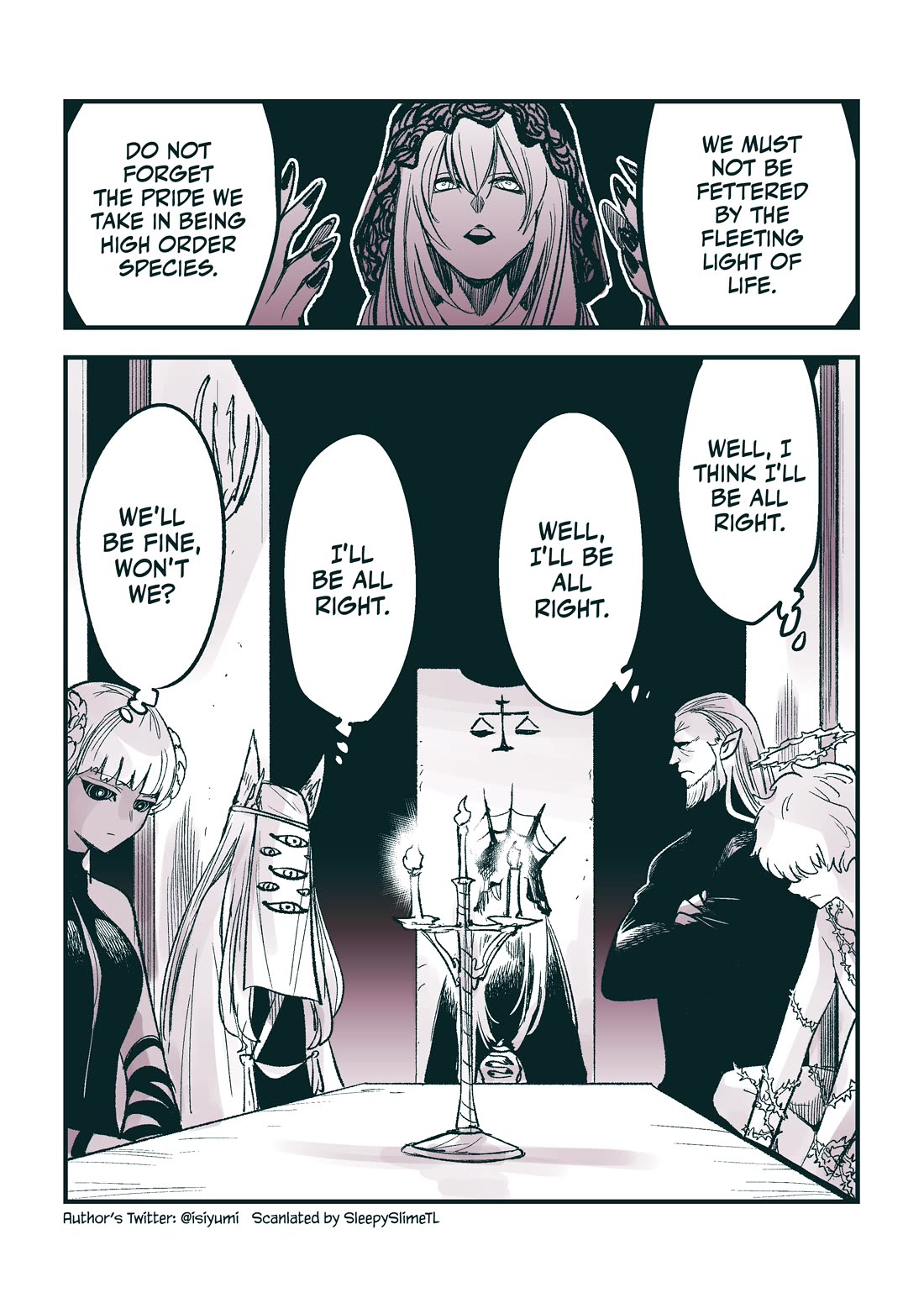 Soku Ochi 2 Page kara Hajimaru Kouishuzoku Monogatari Chapter 11.5 page 2 - Chapter 11.5: High Order Species Meeting