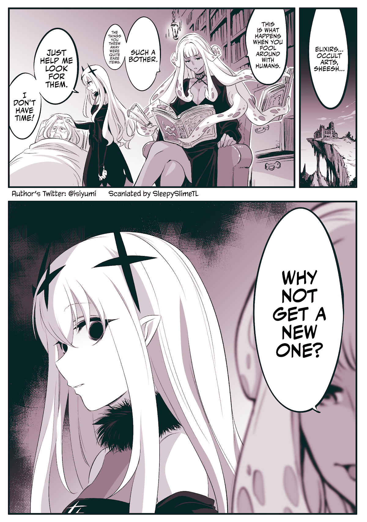 Soku Ochi 2 Page kara Hajimaru Kouishuzoku Monogatari Chapter 2.5 page 1 - Chapter 2.5: Fellow High-order Species