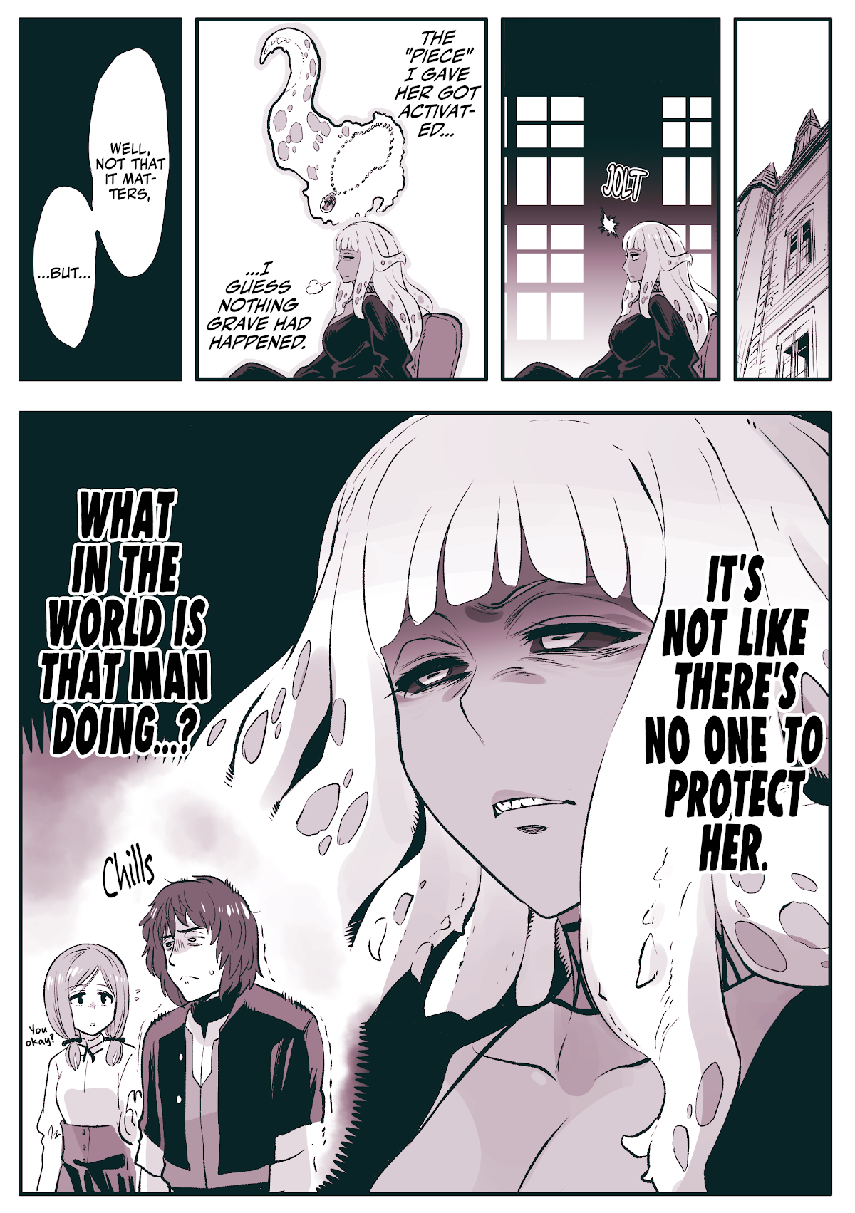 Soku Ochi 2 Page kara Hajimaru Kouishuzoku Monogatari Chapter 7.5 page 1 - Chapter 7.5: Please note that points will be deducted for activating the amulet