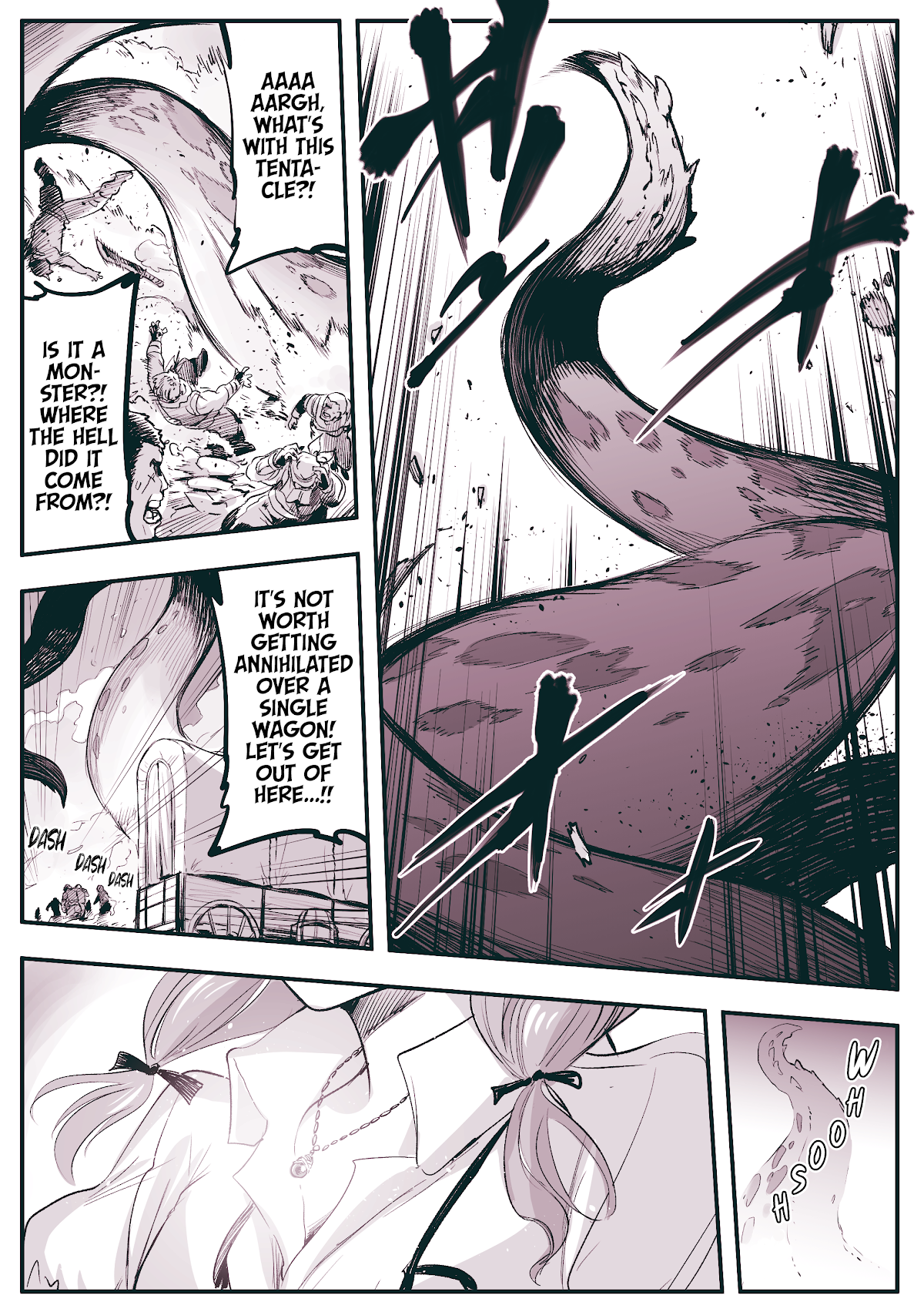 Soku Ochi 2 Page kara Hajimaru Kouishuzoku Monogatari Chapter 7 page 1 - Chapter 7: A Small Parting GIft