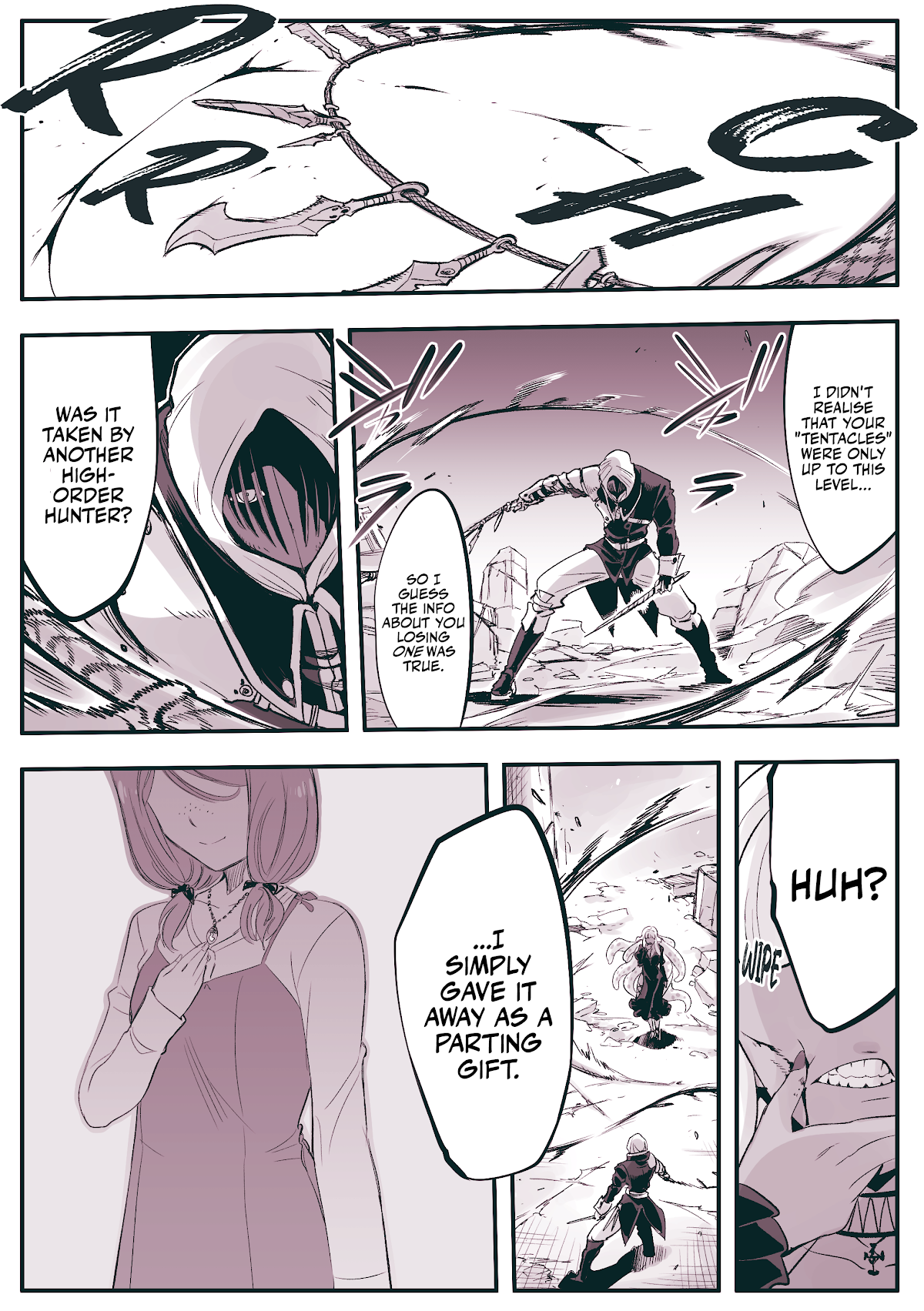 Soku Ochi 2 Page kara Hajimaru Kouishuzoku Monogatari Chapter 9 page 1 - Chapter 9: Versus High-Order Species Hunter