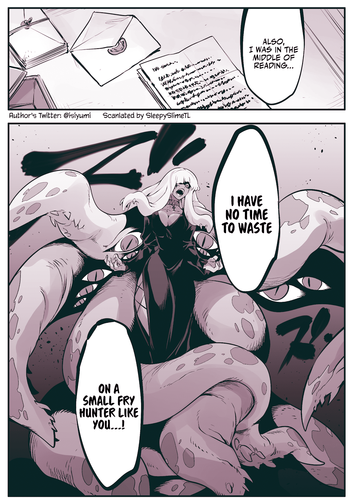 Soku Ochi 2 Page kara Hajimaru Kouishuzoku Monogatari Chapter 9 page 2 - Chapter 9: Versus High-Order Species Hunter