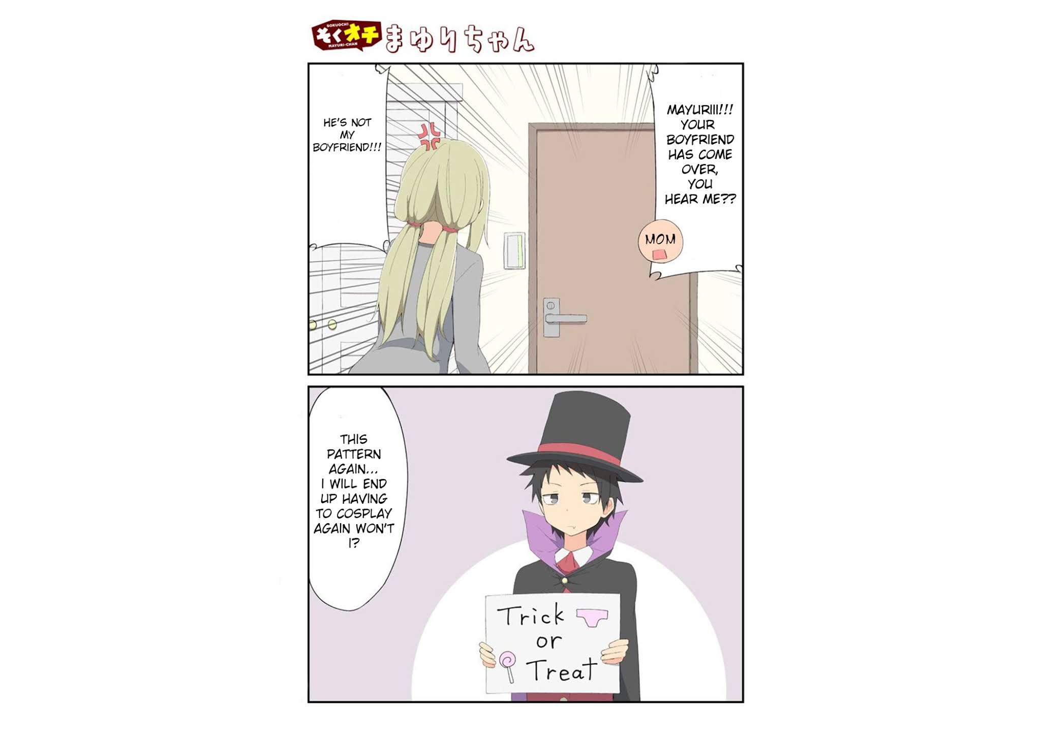 Sokuochi Mayuri-chan Chapter 14 page 3 - Chapter 14: It's "Treat" or "Trick" Mayuri-Chan