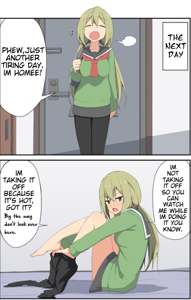 Sokuochi Mayuri-chan Chapter 16 page 5 - Chapter 16: The synergy of tights and bare feet.