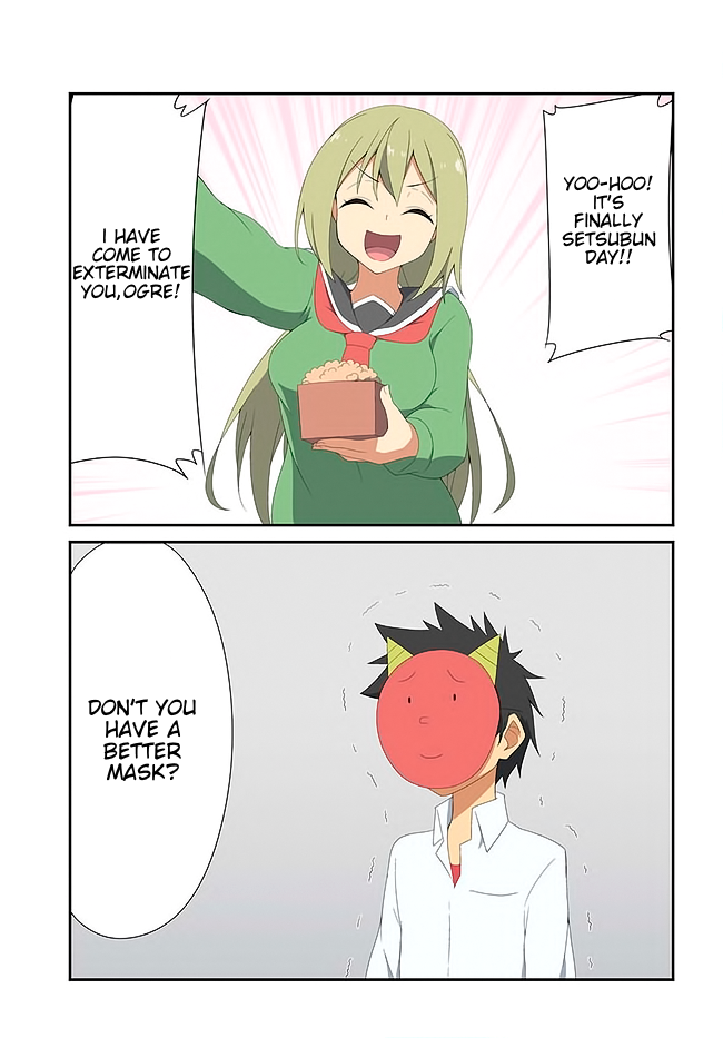 Sokuochi Mayuri-chan Chapter 21 page 2 - Chapter 21: Beans, Ogre and Mayuri-Chan