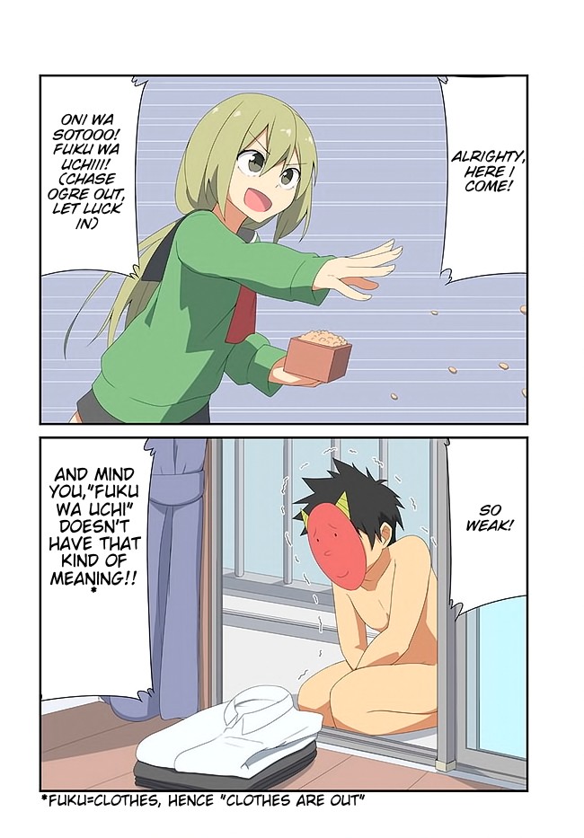 Sokuochi Mayuri-chan Chapter 21 page 3 - Chapter 21: Beans, Ogre and Mayuri-Chan