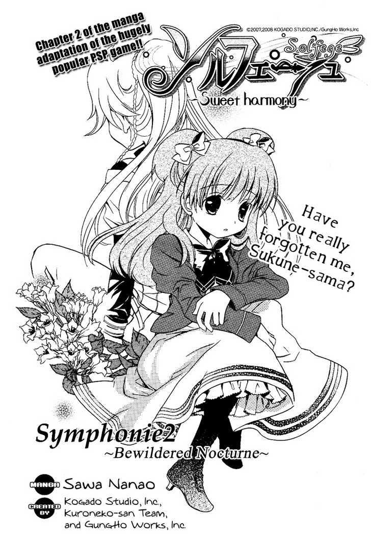 Solfege - Sweet Harmony Chapter 2 page 3 - Chapter 2