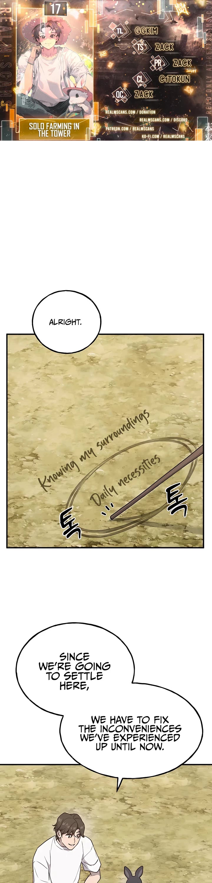 Solo Farming in the Tower Chapter 17 page 1 - Chapter 17