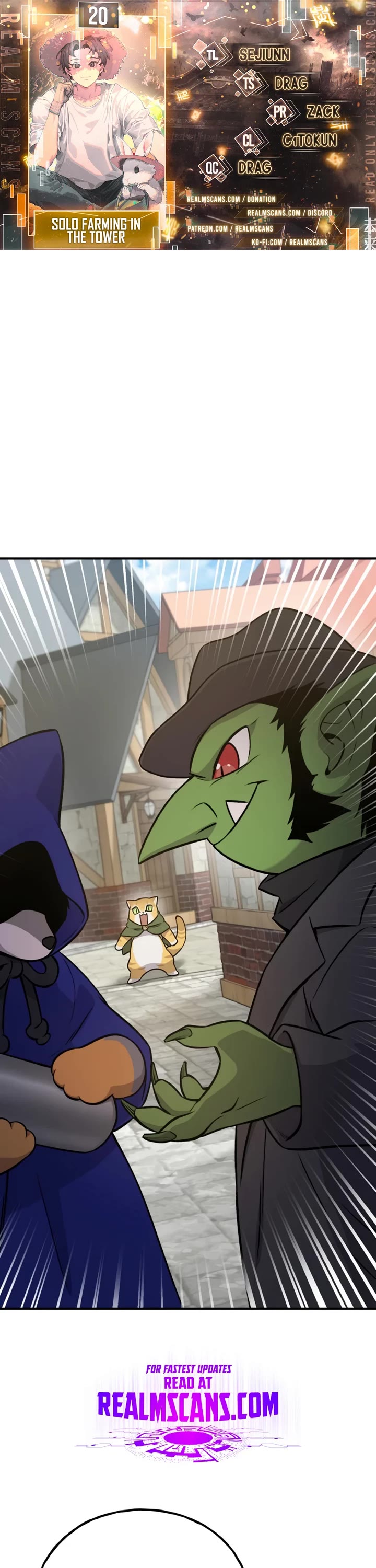 Solo Farming in the Tower Chapter 20 page 1 - Chapter 20