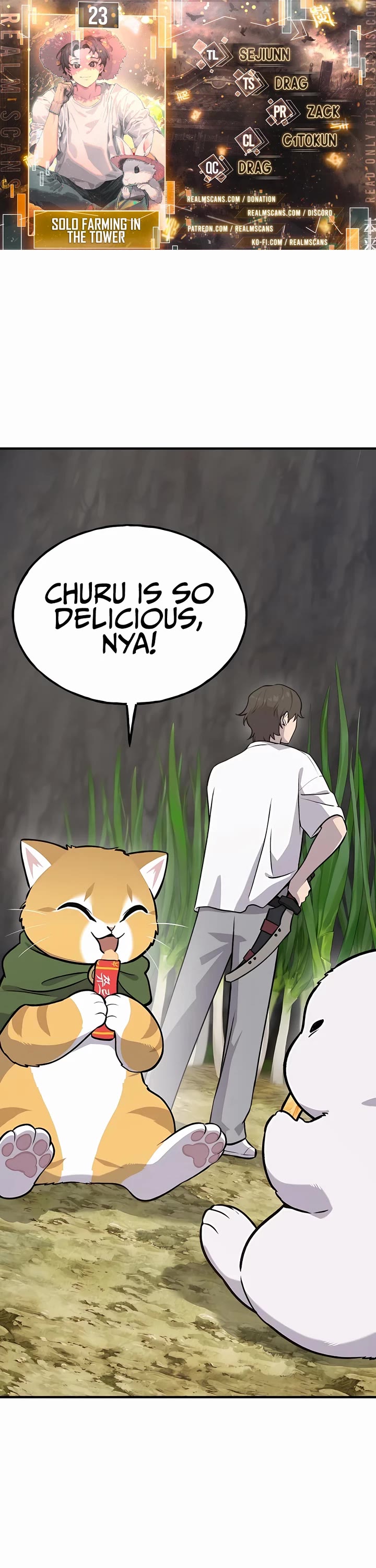 Solo Farming in the Tower Chapter 23 page 1 - Chapter 23