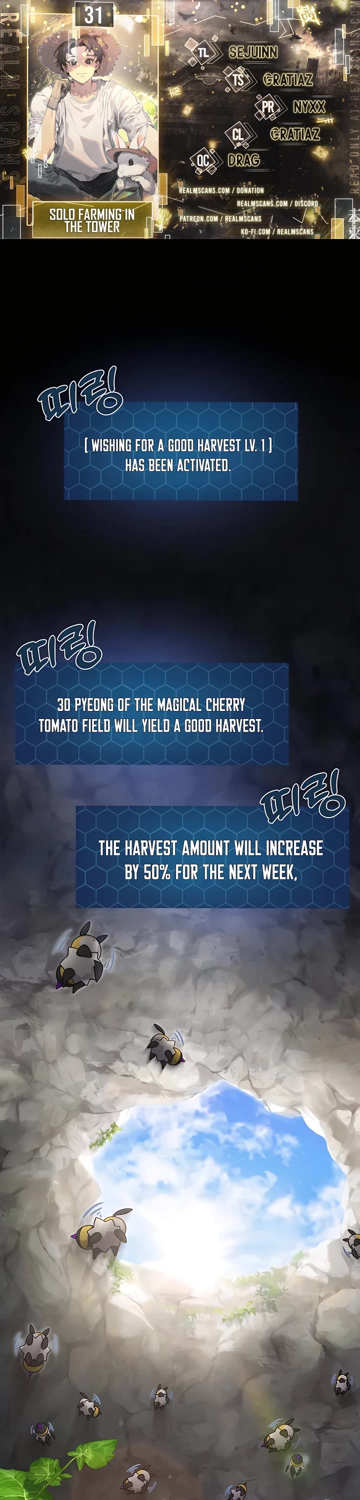 Solo Farming in the Tower Chapter 31 page 1 - Chapter 31
