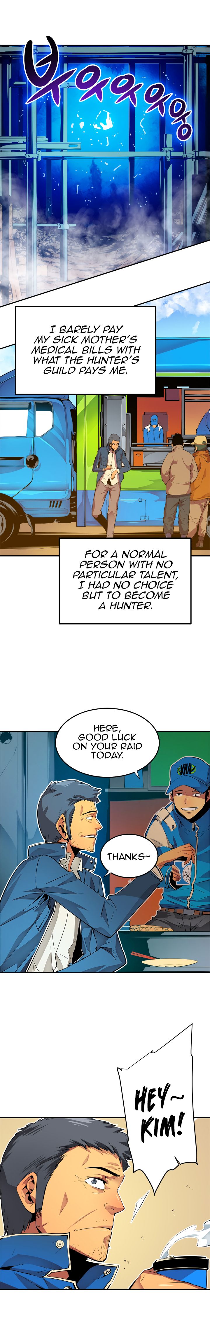 Solo Leveling Chapter 1 page 5 - Chapter 1: [D-Rank Dungeon Arc] Ep. 1