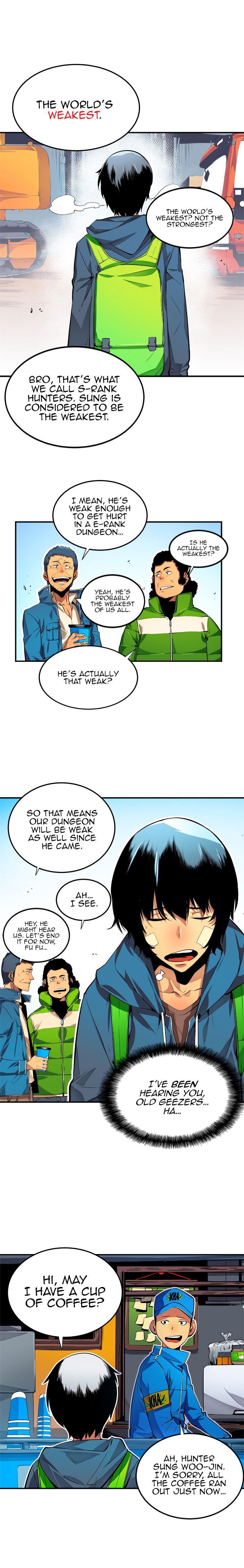 Solo Leveling Chapter 1 page 8 - Chapter 1: [D-Rank Dungeon Arc] Ep. 1