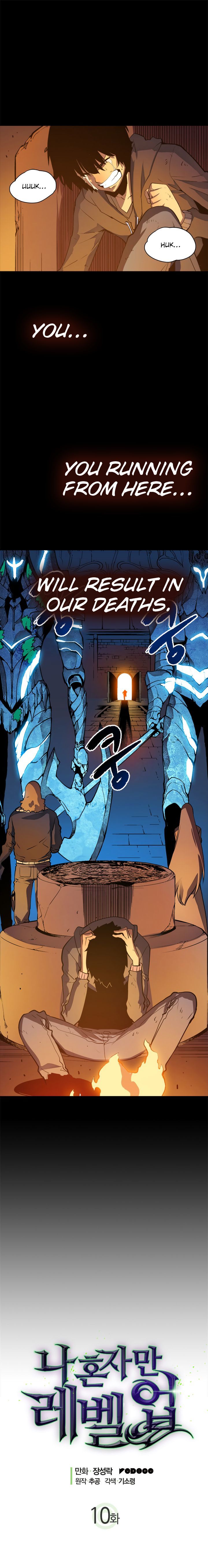 Solo Leveling Chapter 10 page 1 - Chapter 10: [D-Rank Dungeon Arc] Ep. 10