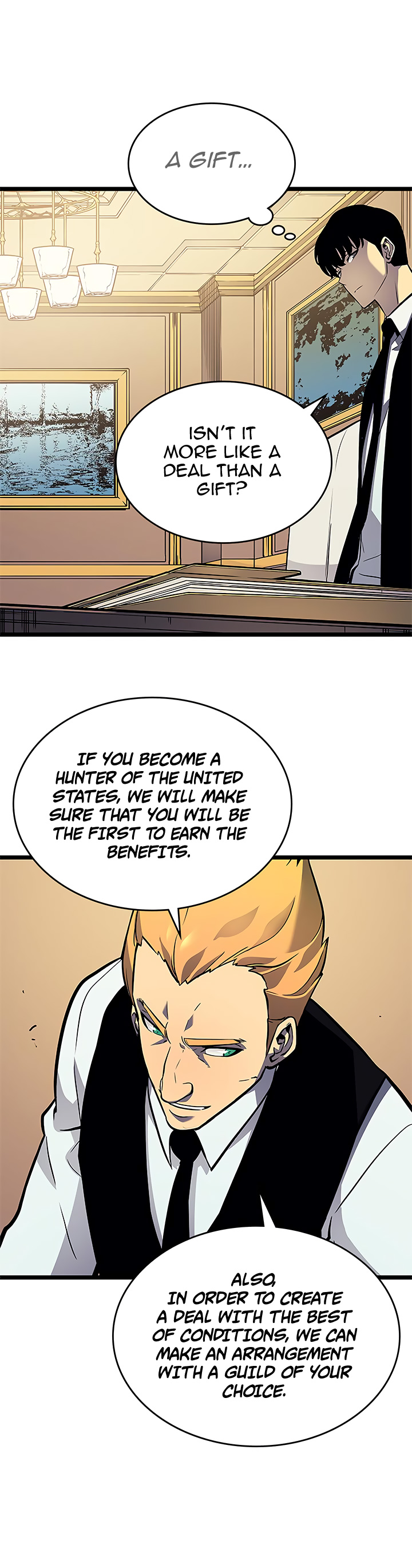 Solo Leveling Chapter 109 page 12 - Chapter 109: [Recruitment Arc] Ep. 2