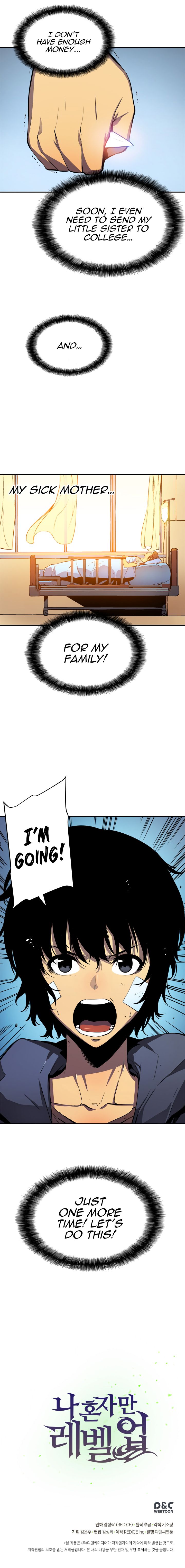 Solo Leveling Chapter 2 page 11 - Chapter 2: [D-Rank Dungeon Arc] Ep. 2