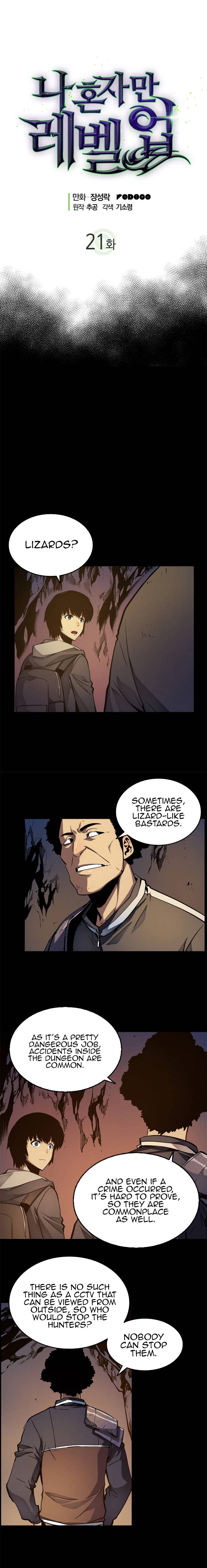 Solo Leveling Chapter 21 page 2 - Chapter 21: [Dungeon & Lizards Arc] Ep. 4