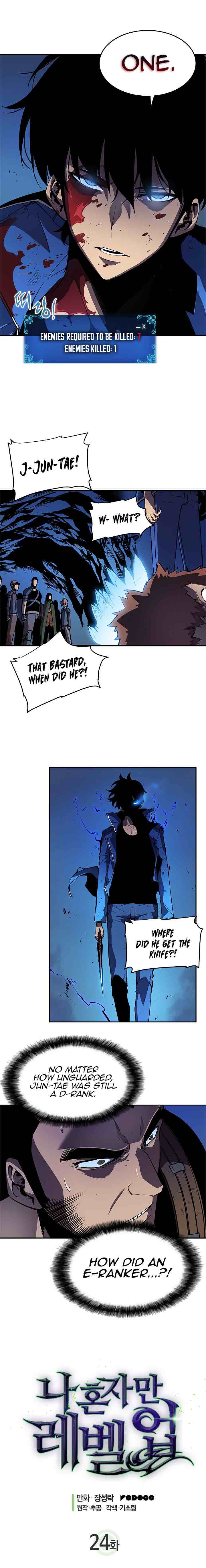 Solo Leveling Chapter 24 page 1 - Chapter 24: [Dungeon & Lizards Arc] Ep. 7