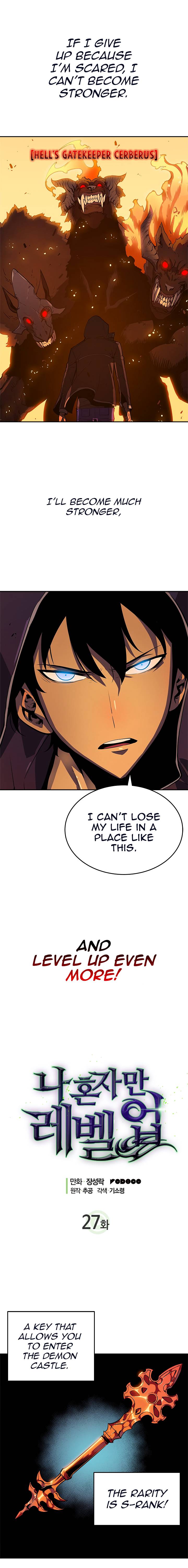 Solo Leveling Chapter 27 page 1 - Chapter 27: [Dungeon & Prisoners Arc] Ep. 3