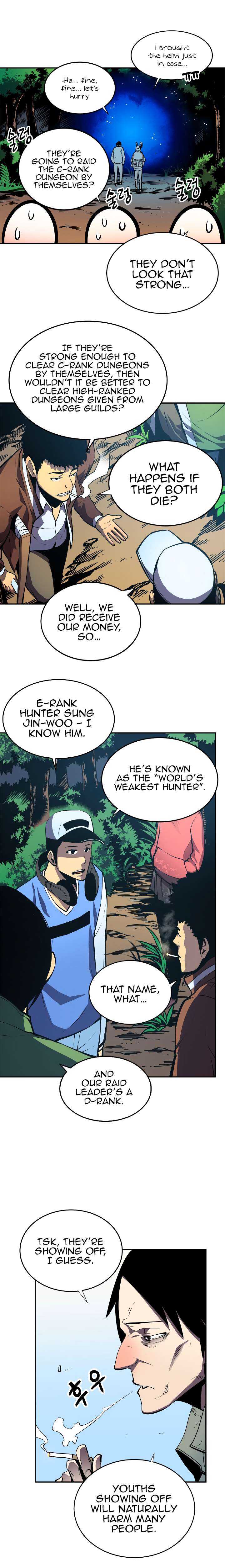 Solo Leveling Chapter 35 page 14 - Chapter 35: [Yoo Jinho Raid Party Arc] Ep. 1