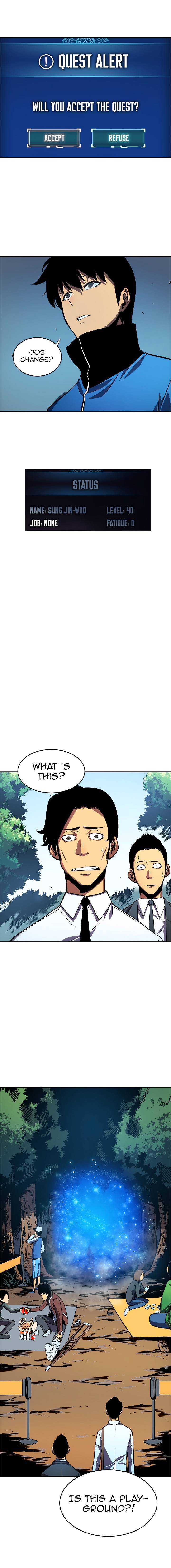 Solo Leveling Chapter 36 page 10 - Chapter 36: [Yoo Jinho Raid Party Arc] Ep. 2