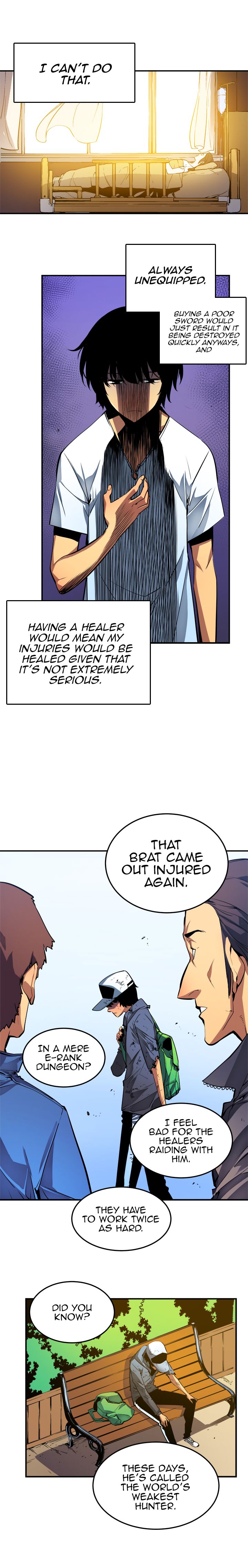 Solo Leveling Chapter 4 page 5 - Chapter 4: [D-Rank Dungeon Arc] Ep. 4