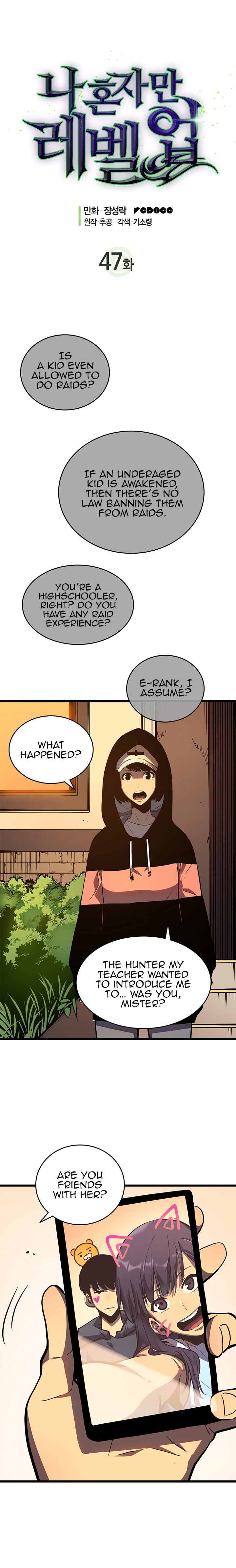 Solo Leveling Chapter 47 page 1 - Chapter 47: [Red Gate Arc] Ep. 2