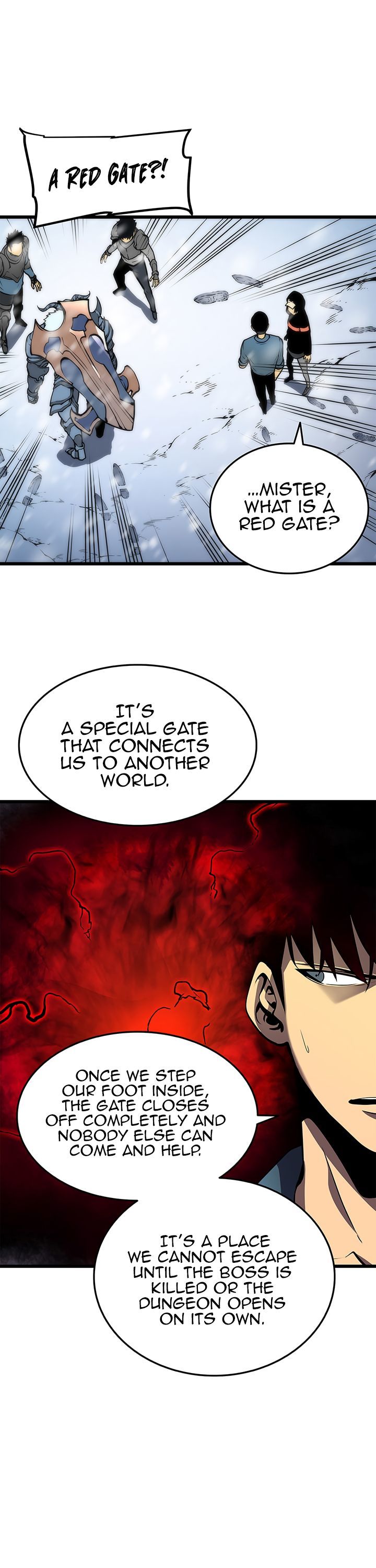 Solo Leveling Chapter 49 page 1 - Chapter 49: [Red Gate Arc] Ep. 4