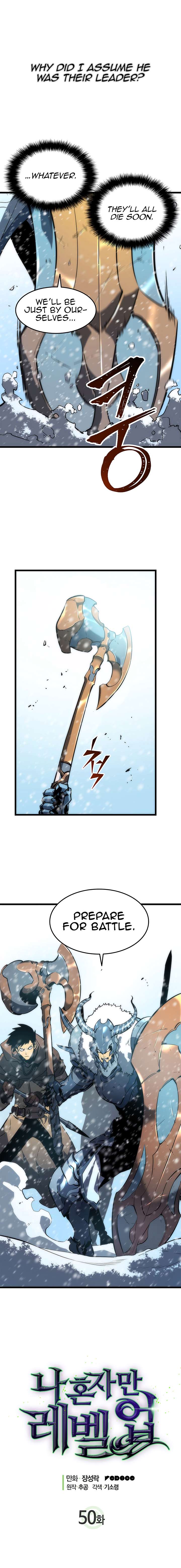 Solo Leveling Chapter 50 page 1 - Chapter 50: [Red Gate Arc] Ep. 5